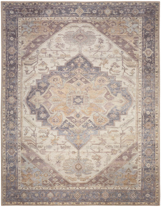 The Rug Corner Nourison Home Vintage Washables VWS13 IVPUR Area Rugs  