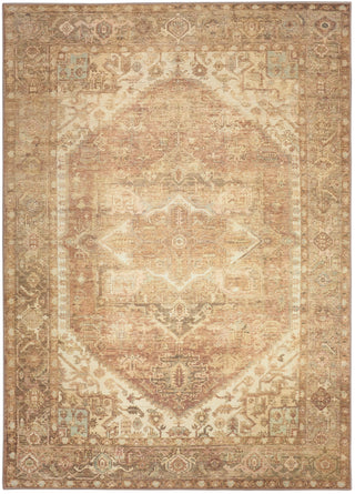 The Rug Corner Nourison Home Vintage Washables VWS14 GOLD Area Rugs  