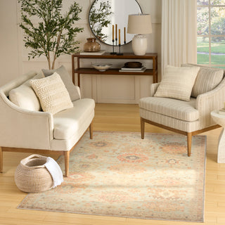 The Rug Corner Nourison Home Vintage Washables VWS16 SAGMT Area Rugs  
