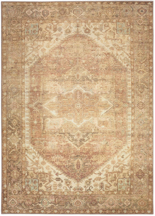 The Rug Corner Nourison Home Vintage Washables VWS14 GOLD Area Rugs  