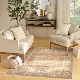 The Rug Corner Nourison Home Vintage Washables VWS14 GOLD Area Rugs  