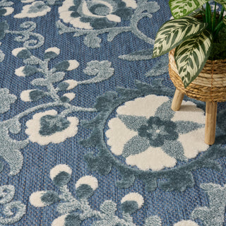 The Rug Corner Nourison Home Nourison Home - Aloha Blue Area Rug ALH17  