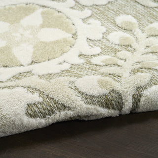 The Rug Corner Nourison Home Nourison Home - Aloha Ivory/Sage Area Rug ALH17  