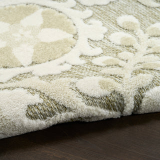 The Rug Corner Nourison Home Nourison Home - Aloha Ivory/Sage Area Rug ALH17  