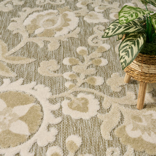 The Rug Corner Nourison Home Nourison Home - Aloha Ivory/Sage Area Rug ALH17  