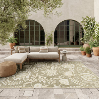The Rug Corner Nourison Home Nourison Home - Aloha Ivory/Sage Area Rug ALH17  
