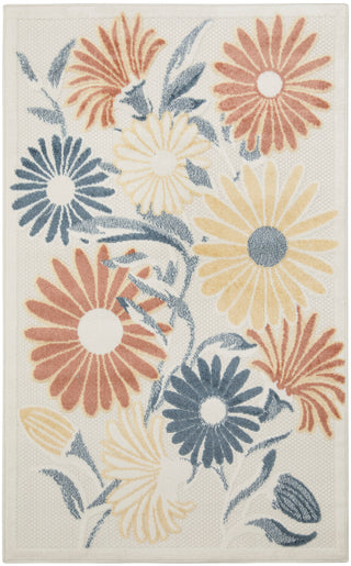 Nourison Home - Aloha Ivory/Rose Area Rug ALH33