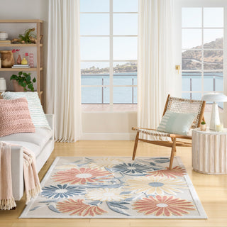 Nourison Home - Aloha Ivory/Rose Area Rug ALH33