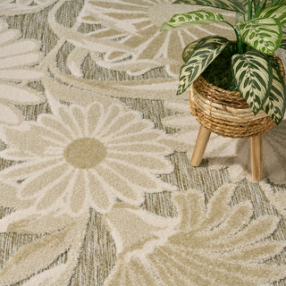 The Rug Corner Nourison Home Nourison Home - Aloha Ivory/Sage Area Rug ALH33  