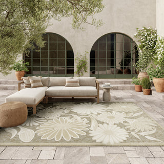 The Rug Corner Nourison Home Nourison Home - Aloha Ivory/Sage Area Rug ALH33  