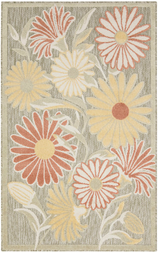 The Rug Corner Nourison Home Nourison Home - Aloha Sage/Rose Area Rug ALH33  