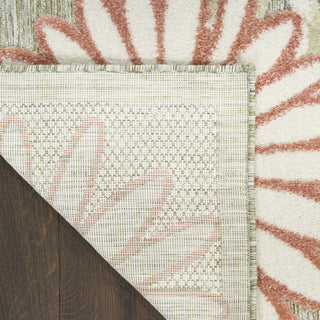 The Rug Corner Nourison Home Nourison Home - Aloha Sage/Rose Area Rug ALH33  