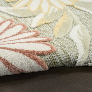 The Rug Corner Nourison Home Nourison Home - Aloha Sage/Rose Area Rug ALH33  