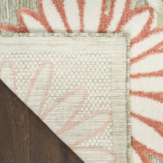 The Rug Corner Nourison Home Nourison Home - Aloha Sage/Rose Area Rug ALH33  