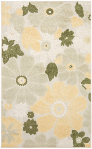 The Rug Corner Nourison Home Aloha ALH42 IVGRN Area Rugs  