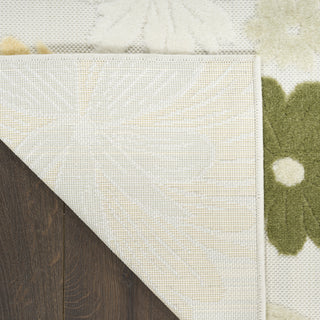 The Rug Corner Nourison Home Aloha ALH42 IVGRN Area Rugs  