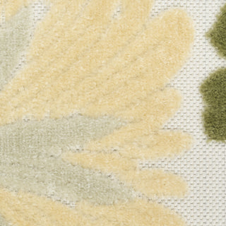 The Rug Corner Nourison Home Aloha ALH42 IVGRN Area Rugs  