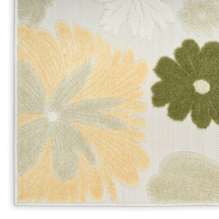 The Rug Corner Nourison Home Aloha ALH42 IVGRN Area Rugs  