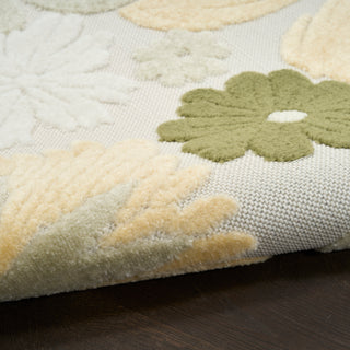 The Rug Corner Nourison Home Aloha ALH42 IVGRN Area Rugs  
