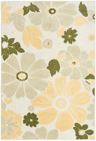The Rug Corner Nourison Home Aloha ALH42 IVGRN Area Rugs  