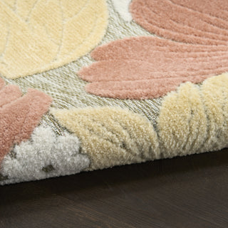 The Rug Corner Nourison Home Aloha ALH42 ROSE Area Rugs  