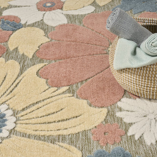 The Rug Corner Nourison Home Aloha ALH42 ROSE Area Rugs  