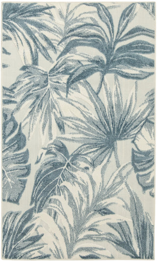 The Rug Corner Nourison Home Aloha ALH43 IVBLU Area Rugs  