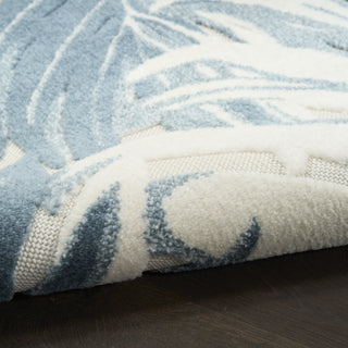 The Rug Corner Nourison Home Aloha ALH43 IVBLU Area Rugs  