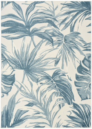 The Rug Corner Nourison Home Aloha ALH43 IVBLU Area Rugs  