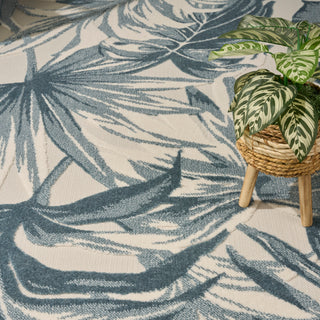 The Rug Corner Nourison Home Aloha ALH43 IVBLU Area Rugs  