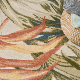 Nourison Home - Aloha Ivory/Green Area Rug ALH43