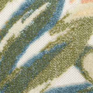 Nourison Home - Aloha Ivory/Green Area Rug ALH43