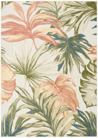 Nourison Home - Aloha Ivory/Green Area Rug ALH43