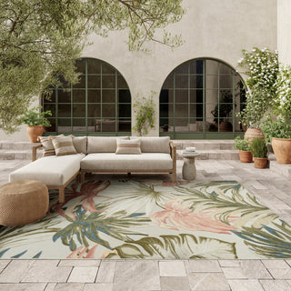 Nourison Home - Aloha Ivory/Green Area Rug ALH43