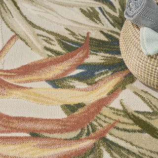 Nourison Home - Aloha Ivory/Green Area Rug ALH43