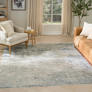 Nourison Home - Envy Blue/Silver Area Rug EVV01