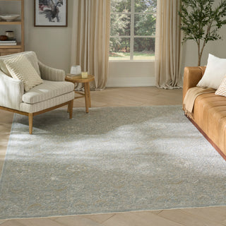 Nourison Home - Envy Blue/Silver Area Rug EVV04