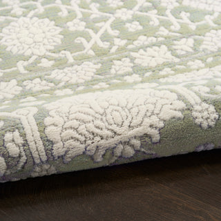 The Rug Corner Nourison Home Grace GCE01 SAGE Area Rugs  