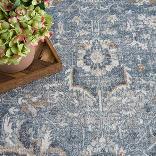 The Rug Corner Nourison Home Nourison Home - Astra Machine Washable Blue Area Rug ASW20  
