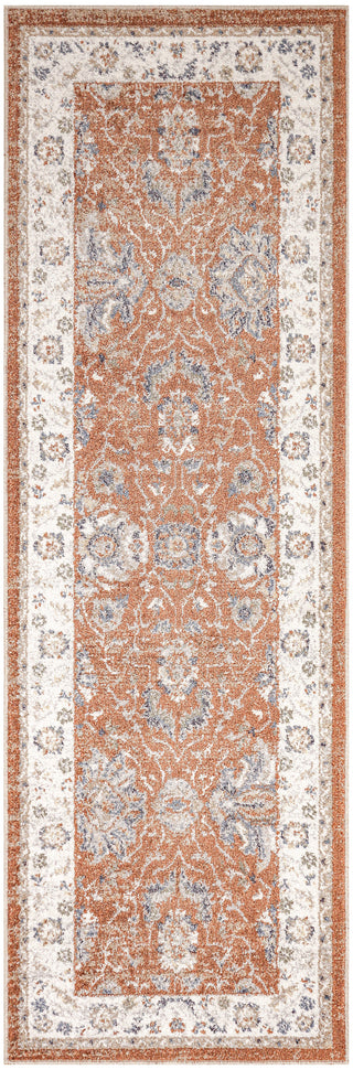 The Rug Corner Nourison Home Nourison Home - Astra Machine Washable Rust/Ivory Area Rug ASW20  