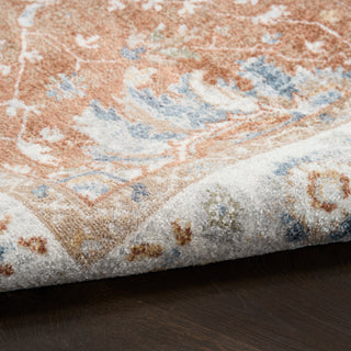 The Rug Corner Nourison Home Nourison Home - Astra Machine Washable Rust/Ivory Area Rug ASW20  
