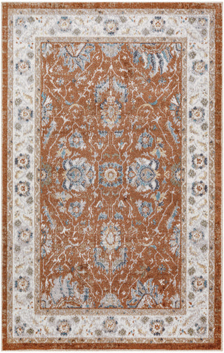 The Rug Corner Nourison Home Nourison Home - Astra Machine Washable Rust/Ivory Area Rug ASW20  