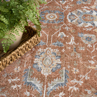 The Rug Corner Nourison Home Nourison Home - Astra Machine Washable Rust/Ivory Area Rug ASW20  