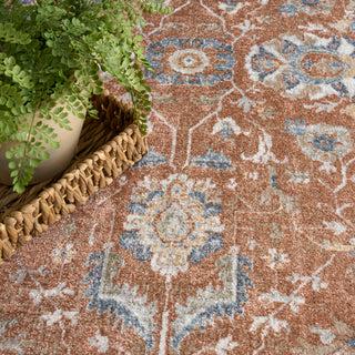 The Rug Corner Nourison Home Nourison Home - Astra Machine Washable Rust/Ivory Area Rug ASW20  