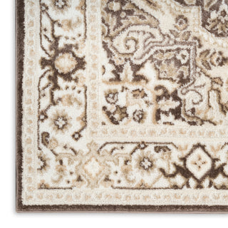 The Rug Corner Nourison Home Dekor DEK08 BRNIV Area Rugs  