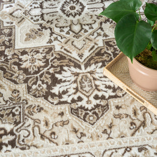 The Rug Corner Nourison Home Dekor DEK08 BRNIV Area Rugs  