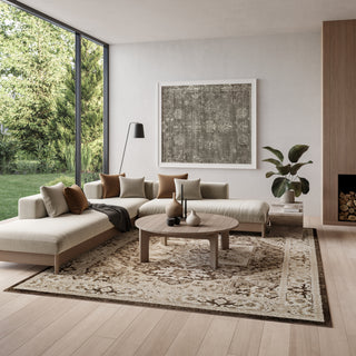 The Rug Corner Nourison Home Dekor DEK08 BRNIV Area Rugs  