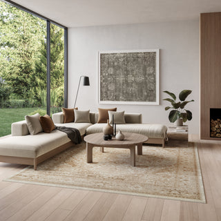 The Rug Corner Nourison Home Nourison Home - Dekor Ivory/Taupe Area Rug DEK08  