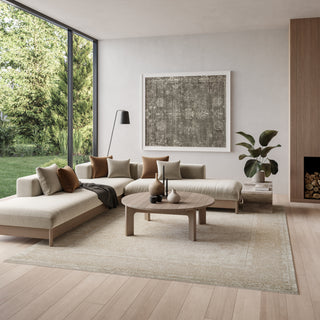 The Rug Corner Nourison Home Nourison Home - Dekor Ivory/Taupe Area Rug DEK09  