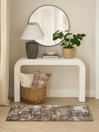The Rug Corner Nourison Home Dekor DEK11 BROWN Area Rugs  